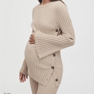LEGOE Heritage Ribbed Women's Dress and Sweater Bundle